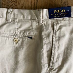 POLO | Men’s Stretch Classic Fit Khaki Pants Size 36 W X 32 L. NWT. C6211000Z0